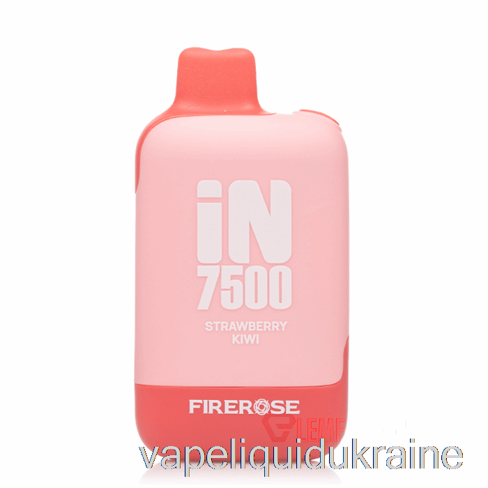 Vape Liquid Ukraine Firerose IN7500 Disposable Strawberry Kiwi